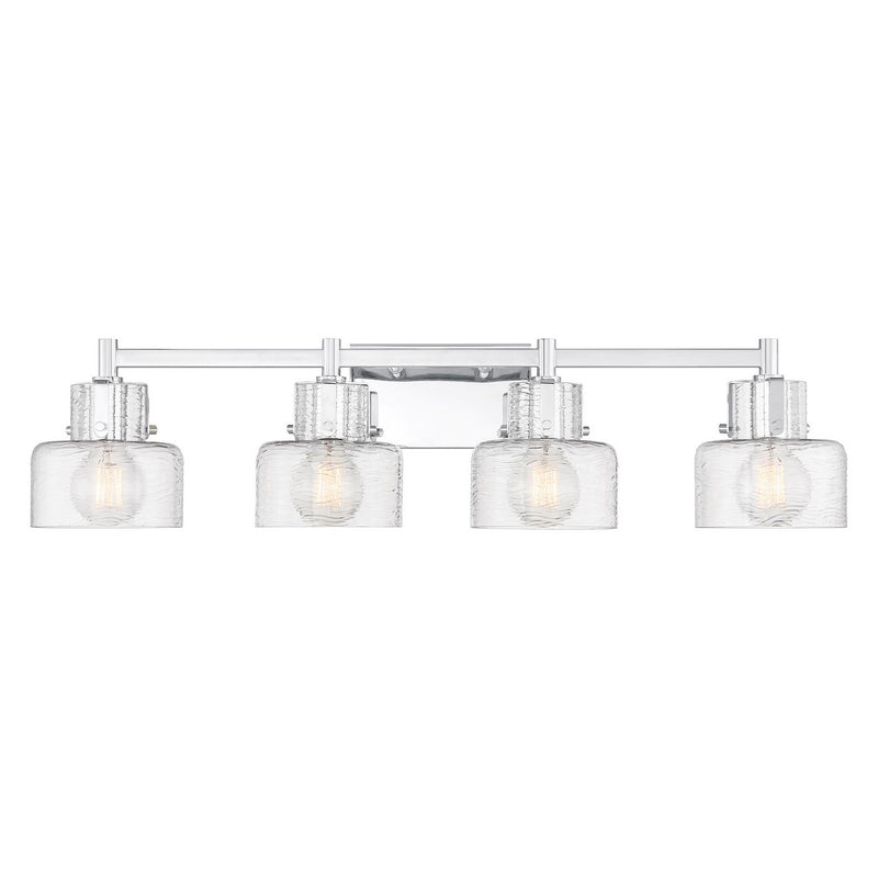 Four Light Bathroom Vanity<br /><span style="color:#4AB0CE;">Entrega: 2-3 semanas en USA</span><br /><span style="color:#4AB0CE;font-size:60%;">PREGUNTE POR ENTREGA EN PANAMA</span><br />Collection: Dover<br />Finish: Chrome