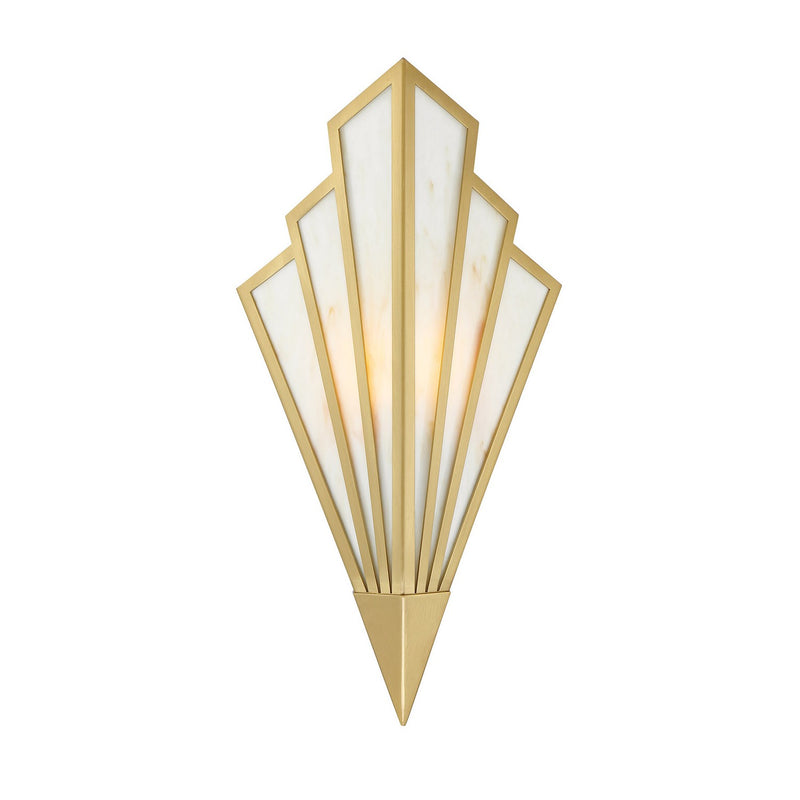 LED Wall Sconce<br /><span style="color:#4AB0CE;">Entrega: 6-7 semanas en USA</span><br /><span style="color:#4AB0CE;font-size:60%;">PREGUNTE POR ENTREGA EN PANAMA</span><br />Collection: Rivage<br />Finish: Warm Brass
