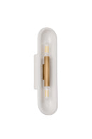 Two Light Wall Sconce<br /><span style="color:#4AB0CE;">Entrega: 4-10 dias en USA</span><br /><span style="color:#4AB0CE;font-size:60%;">PREGUNTE POR ENTREGA EN PANAMA</span><br />Collection: Lane<br />Finish: Patina Brass