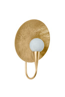 LED Wall Sconce<br /><span style="color:#4AB0CE;">Entrega: 4-10 dias en USA</span><br /><span style="color:#4AB0CE;font-size:60%;">PREGUNTE POR ENTREGA EN PANAMA</span><br />Collection: Ahmad<br />Finish: Vintage Gold Leaf