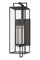 Four Light Wall Sconce<br /><span style="color:#4AB0CE;">Entrega: 4-10 dias en USA</span><br /><span style="color:#4AB0CE;font-size:60%;">PREGUNTE POR ENTREGA EN PANAMA</span><br />Collection: Beckham<br />Finish: Forged Iron