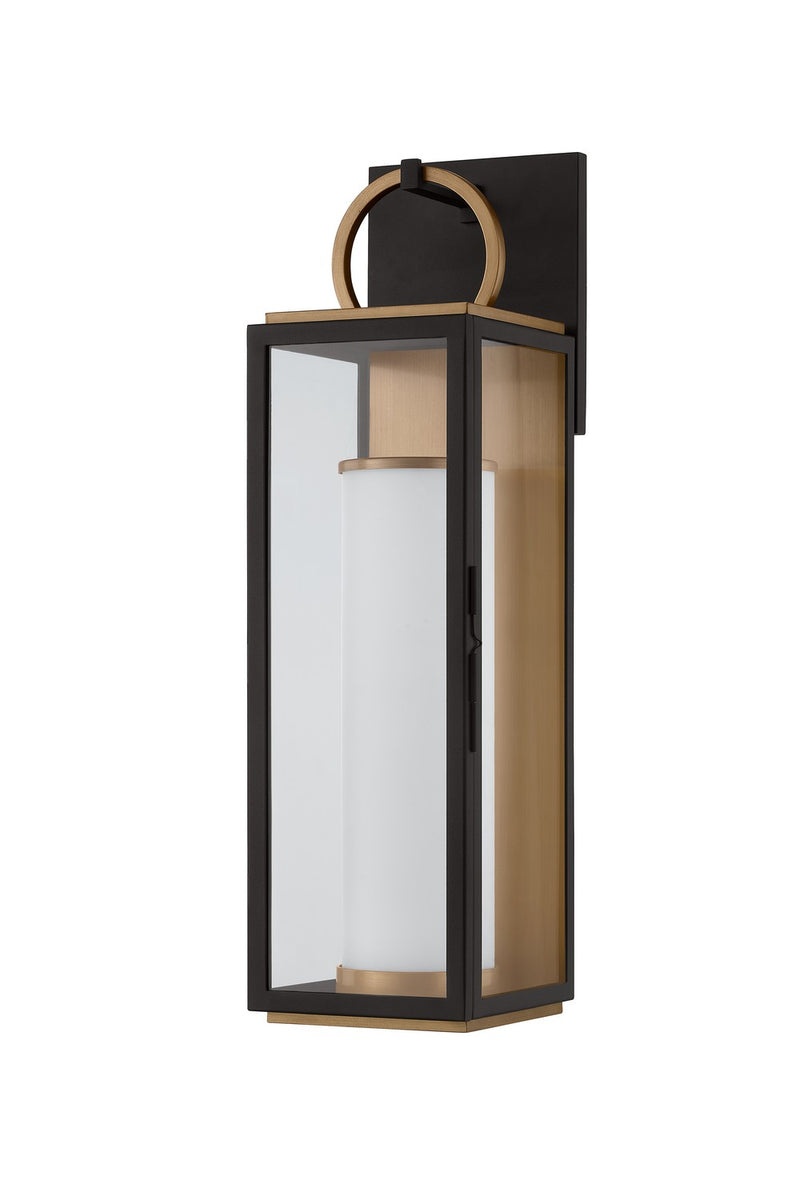 LED Wall Sconce<br /><span style="color:#4AB0CE;">Entrega: 17-18 semanas en USA</span><br /><span style="color:#4AB0CE;font-size:60%;">PREGUNTE POR ENTREGA EN PANAMA</span><br />Collection: Gareth<br />Finish: Patina Brass/Textured Black
