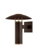 One Light Wall Sconce<br /><span style="color:#4AB0CE;">Entrega: 4-10 dias en USA</span><br /><span style="color:#4AB0CE;font-size:60%;">PREGUNTE POR ENTREGA EN PANAMA</span><br />Collection: Birk<br />Finish: Patina Brass