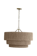 One Light Chandelier<br /><span style="color:#4AB0CE;">Entrega: 7-8 semanas en USA</span><br /><span style="color:#4AB0CE;font-size:60%;">PREGUNTE POR ENTREGA EN PANAMA</span><br />Collection: Reza<br />Finish: Patina Brass
