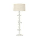 One Light Floor Lamp<br /><span style="color:#4AB0CE;">Entrega: 4-10 dias en USA</span><br /><span style="color:#4AB0CE;font-size:60%;">PREGUNTE POR ENTREGA EN PANAMA</span><br />Collection: Cullen<br />Finish: Vintage Gold Leaf/Ceramic Gypsum Clay