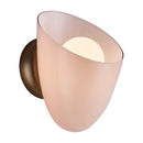 One Light Wall Sconce<br /><span style="color:#4AB0CE;">Entrega: 4-10 dias en USA</span><br /><span style="color:#4AB0CE;font-size:60%;">PREGUNTE POR ENTREGA EN PANAMA</span><br />Collection: COCOON<br />Finish: Winter Brass