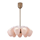 Nine Light Chandelier<br /><span style="color:#4AB0CE;">Entrega: 4-10 dias en USA</span><br /><span style="color:#4AB0CE;font-size:60%;">PREGUNTE POR ENTREGA EN PANAMA</span><br />Collection: COCOON<br />Finish: Winter Brass