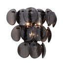 Three Light Wall Sconce<br /><span style="color:#4AB0CE;">Entrega: 4-10 dias en USA</span><br /><span style="color:#4AB0CE;font-size:60%;">PREGUNTE POR ENTREGA EN PANAMA</span><br />Collection: UROKO<br />Finish: Black Nickel