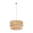 Six Light Pendant<br /><span style="color:#4AB0CE;">Entrega: 4-10 dias en USA</span><br /><span style="color:#4AB0CE;font-size:60%;">PREGUNTE POR ENTREGA EN PANAMA</span><br />Collection: NATURALE<br />Finish: Jute