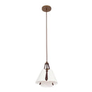Kalco - 525211PAB - One Light Pendant - EMBRACE - Pearlized Antique Brass