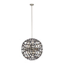 13 Light Pendant<br /><span style="color:#4AB0CE;">Entrega: 4-10 dias en USA</span><br /><span style="color:#4AB0CE;font-size:60%;">PREGUNTE POR ENTREGA EN PANAMA</span><br />Collection: ENTICE<br />Finish: Matte Black / Tarnish Silver