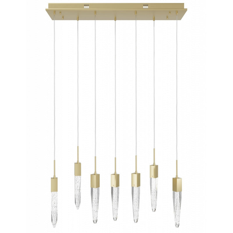 Avenue Lighting - HF1900-7-AP-BB - LED Pendant - Aspen - Brushed Brass