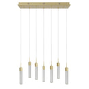 Avenue Lighting - HF1900-7-BOA-BB - LED Pendant - Boa - Brushed Brass