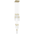 Avenue Lighting - HF1905-13-GL-BB-C - LED Pendant - The Original Glacier - Brushed Brass
