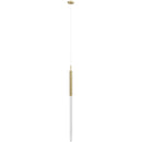 Avenue Lighting - HF2020-SNW-BB - LED Pendant - Main St. - Brushed Brass