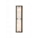 Avenue Lighting - HF2930-AB - LED Wall Sconce - Sedona - Alabaster / Aged Brass
