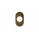 Avenue Lighting - HF2951-AB - LED Wall Sconce - Sedona - Alabaster / Aged Brass