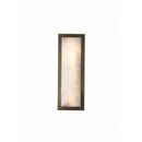 Avenue Lighting - HF2960-AB - One Light Wall Sconce - Sedona - Alabster / Aged Brass