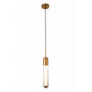 Avenue Lighting - HF7301-AB - LED Pendant - Nautilus - Aged Brass