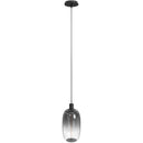 Avenue Lighting - HF9172-BK - One Light Pendant - Monaco - Black