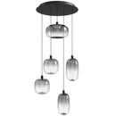 Avenue Lighting - HF9175-BK - One Light Pendant - Monaco - Black