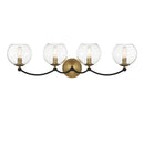 Minka-Lavery - 5064-726 - Four Light Bath Vanity - Kearney Park - Coal