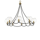 Minka-Lavery - 5067-726 - Eight Light Chandelier - Kearney Park - Coal