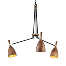 Corbett Lighting - 280-03-SBK - Three Light Chandelier - Utopia - Soft Black