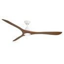 Modern Forms Fans - FR-D2504-72L-MW/DK - 72"Ceiling Fan - Carve - Matte White/Distressed Koa