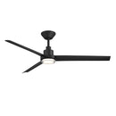 Modern Forms Fans - FR-W2501-56L-MB - 52"Ceiling Fan - Bolo - Matte Black