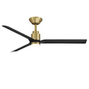 Modern Forms Fans - FR-W2502-52L-SB/MB - 52"Ceiling Fan - Smooth - Soft Brass/Matte Black