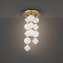 Modern Forms - FM-2523-AB - LED Flush Mount - Pearla - Aged Brass