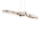 Modern Forms - PD-31058-BN - LED Linear Pendant - Arcs - Brushed Nickel
