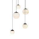 LED Pendant<br /><span style="color:#4AB0CE;">Entrega: 4-10 dias en USA</span><br /><span style="color:#4AB0CE;font-size:60%;">PREGUNTE POR ENTREGA EN PANAMA</span><br />Collection: Pisces<br />Finish: Black