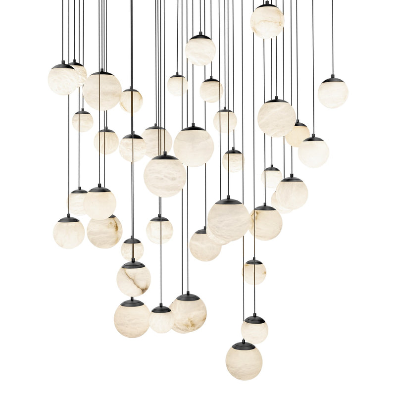 Modern Forms - PD-34441S-BK - LED Pendant - Pisces - Black
