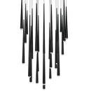 Modern Forms - PD-41725S-BK - LED Pendant - Cascade - Black