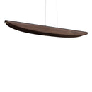 Modern Forms - PD-58548-BK/DW - LED Linear Pendant - Kiefer - Black/Dark Walnut