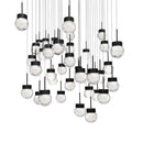 LED Pendant<br /><span style="color:#4AB0CE;">Entrega: 4-10 dias en USA</span><br /><span style="color:#4AB0CE;font-size:60%;">PREGUNTE POR ENTREGA EN PANAMA</span><br />Collection: Double Bubble<br />Finish: Black
