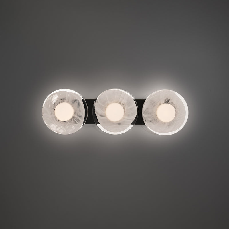 Modern Forms - WS-66525-BK - LED Bath Vanity - Fresco - Black