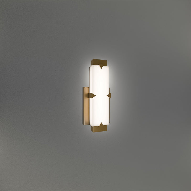 Modern Forms - WS-7511-35-AB - LED Wall Sconce - Carlisle - Aged Brass