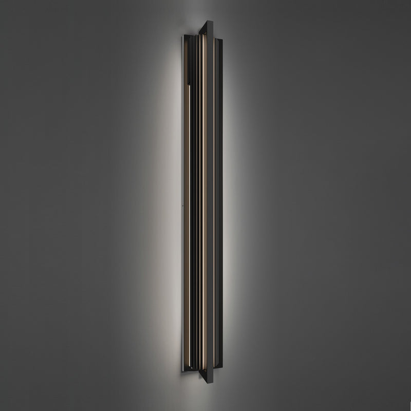 Modern Forms - WS-W70560-BK - LED Outdoor Wall Sconce - Krimp - Black