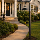 Hinkley - 1191BK - LED Post Mount - Troyer - Black