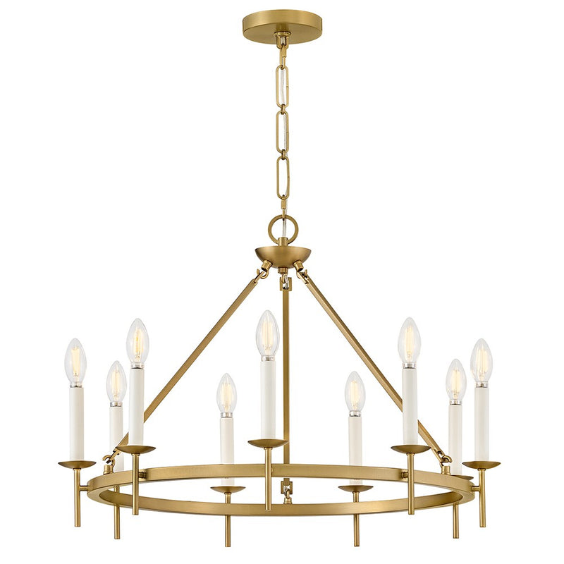 Hinkley - 47475LCB - LED Chandelier - Copley - Lacquered Brass