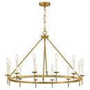 Hinkley - 47476LCB - LED Chandelier - Copley - Lacquered Brass