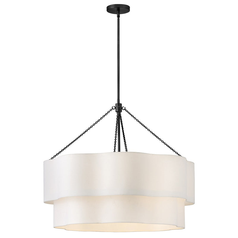 Hinkley - 47735BK - LED Chandelier - Gwen - Black