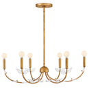 Hinkley - 48286DA - LED Chandelier - Aliso - Distressed Brass
