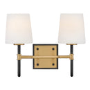 Hinkley - 56952BK-LCB - LED Vanity - Saunders - Black
