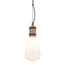Troy Lighting - F4552 - One Light Pendant - Fulton - Rusty Iron W Salvaged Wood