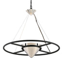 Troy Lighting - FL4817 - LED Pendant - Zero Gravity - Carbide Blk & Pol Nickel