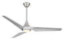 Minka Aire - F636L-BN/SL - 60"Ceiling Fan - Switch - Brushed Nickel With Silver Blades